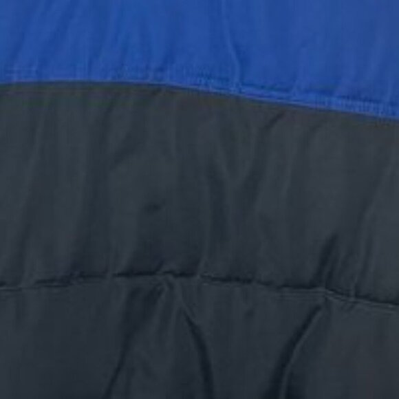 Old Navy Blue Black Colorblock Puffer Vest XL - Picture 7 of 11